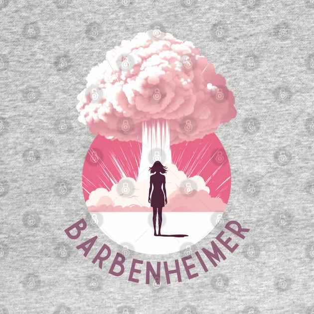 Barbie x Oppenheimer 2023 | BARBENHEIMER by Retro Travel Design